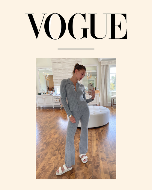 Vogue UK Public Habit sustainable fashion brand beloved by Hailey Bieber, Miranda Kerr and Gigi Hadid